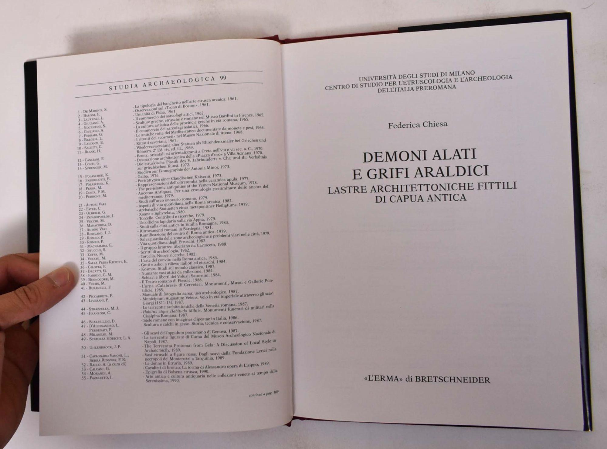 Demon Alati e Grifi Araldici: Lastre Architettoniche Fittili di ...